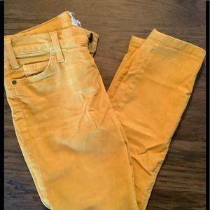 Current Elliot skinny corduroy pants